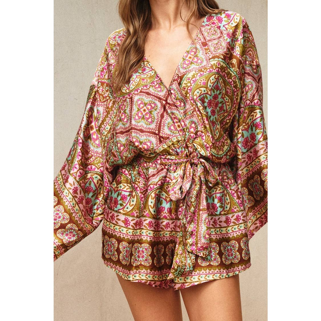 SALE! Follow The Sun Kimono Romper