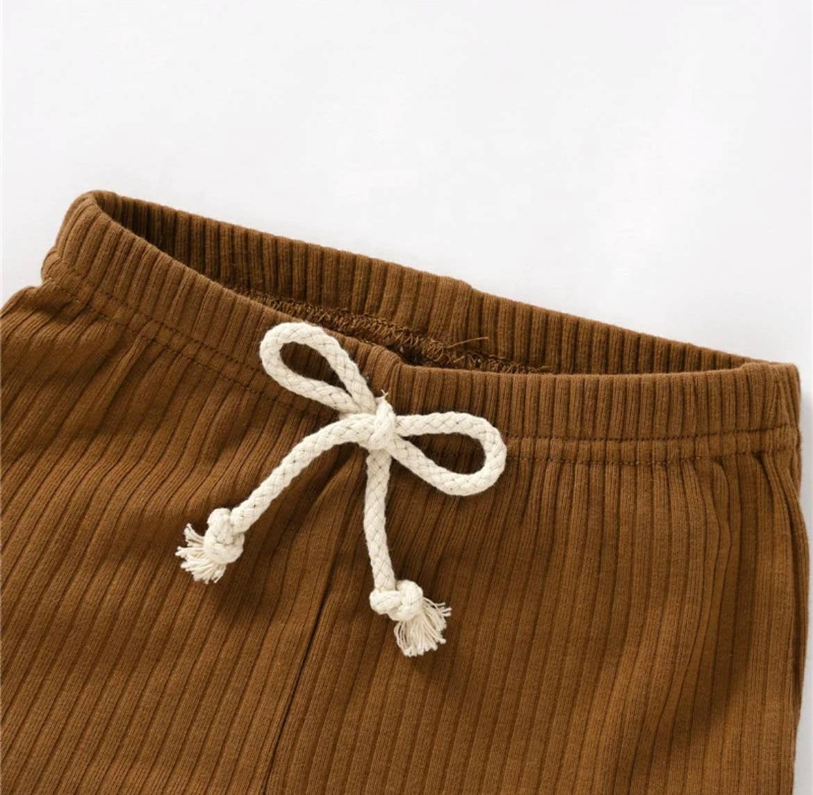 Boho Baby Ribbed Summer Set Organic Cotton