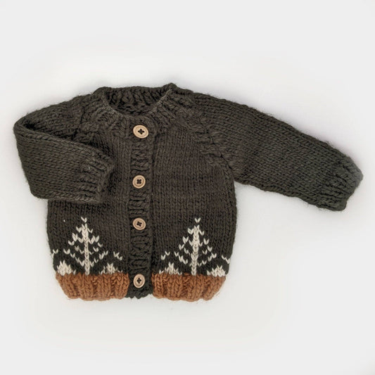 LAST ONE! Forest Loden Cardigan Sweater Baby & Toddler
