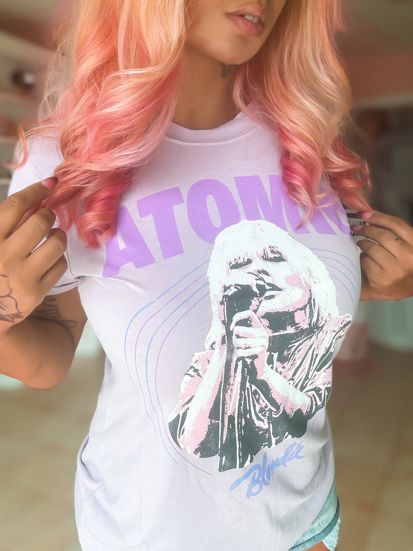 Blondie Atomic Band Tee