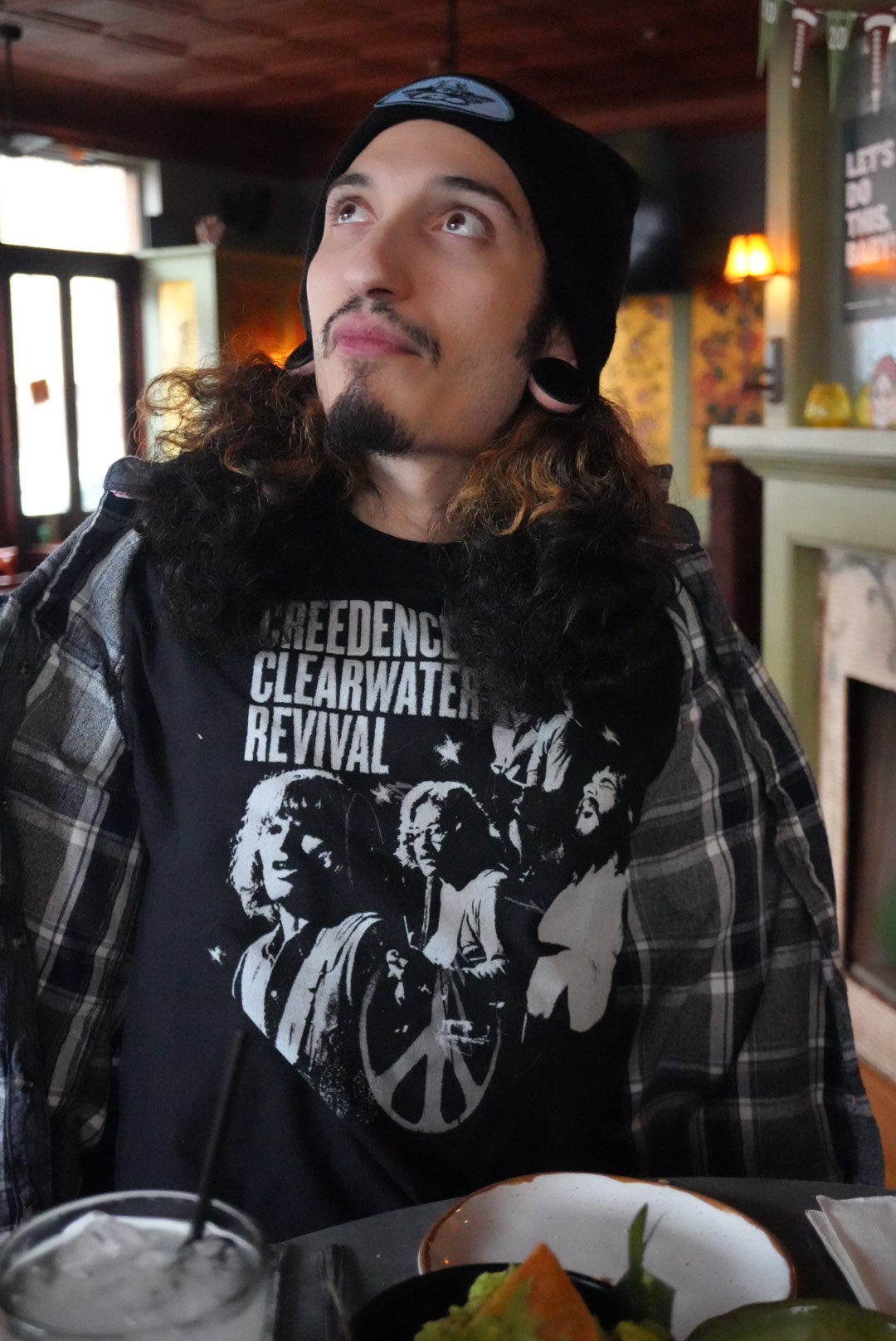 Credence Clearwater Peace Punk T shirt