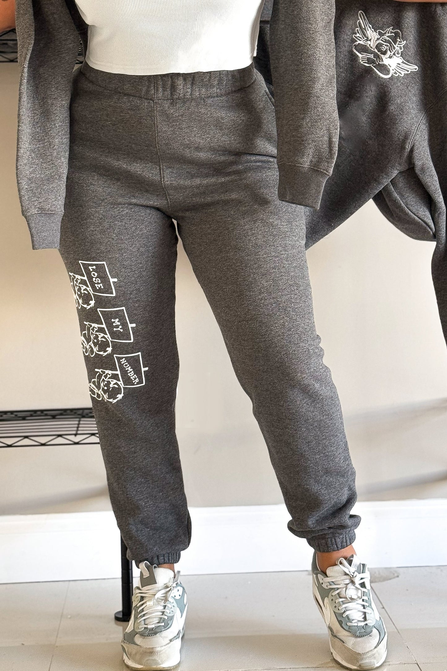 Boys lie lose my number sweatpants