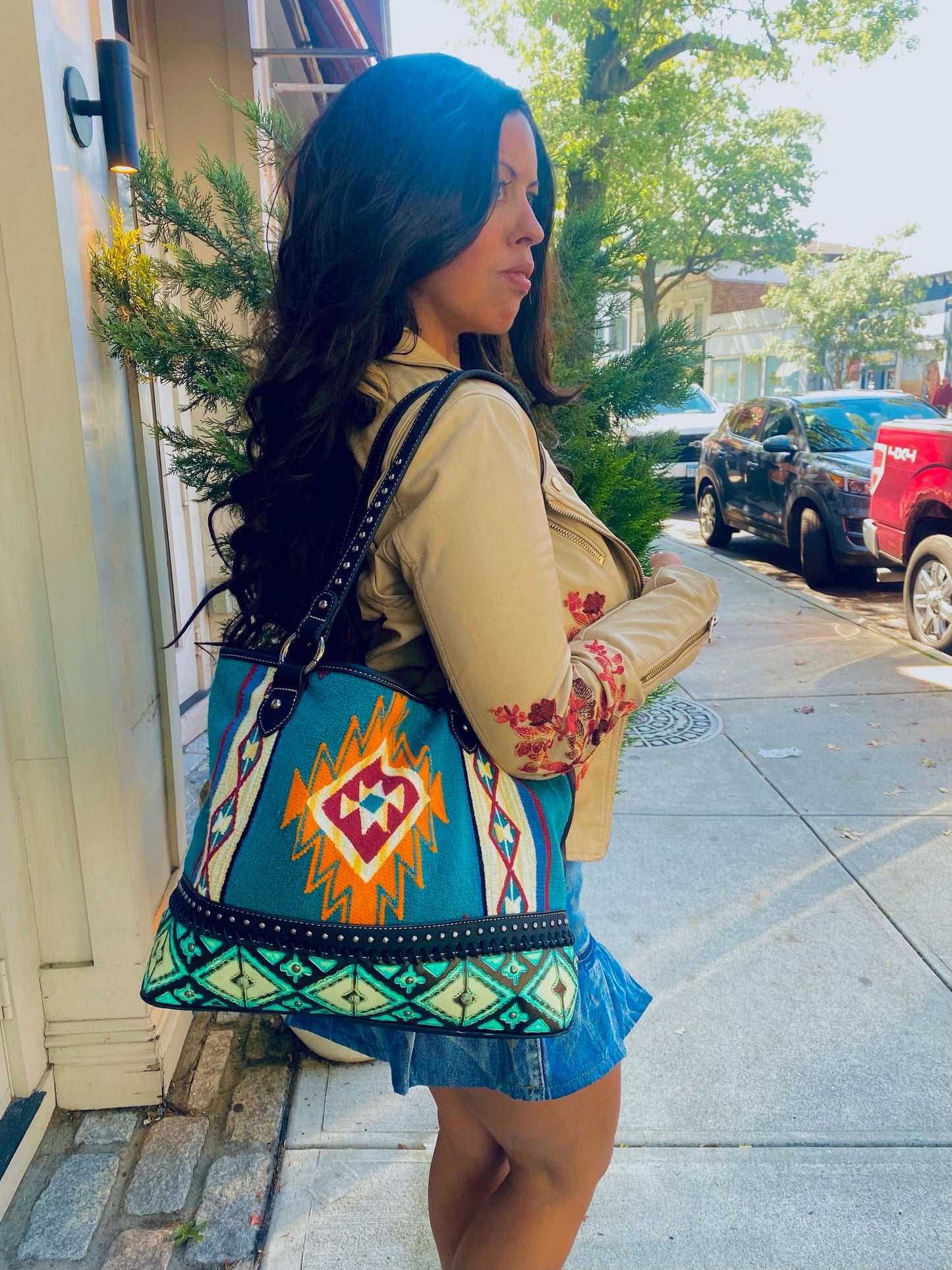 Aztec print bag Montana west