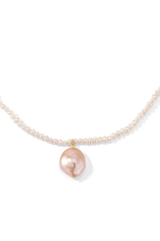 CLEARANCE Vanessa Mooney Margot Pearl Necklace