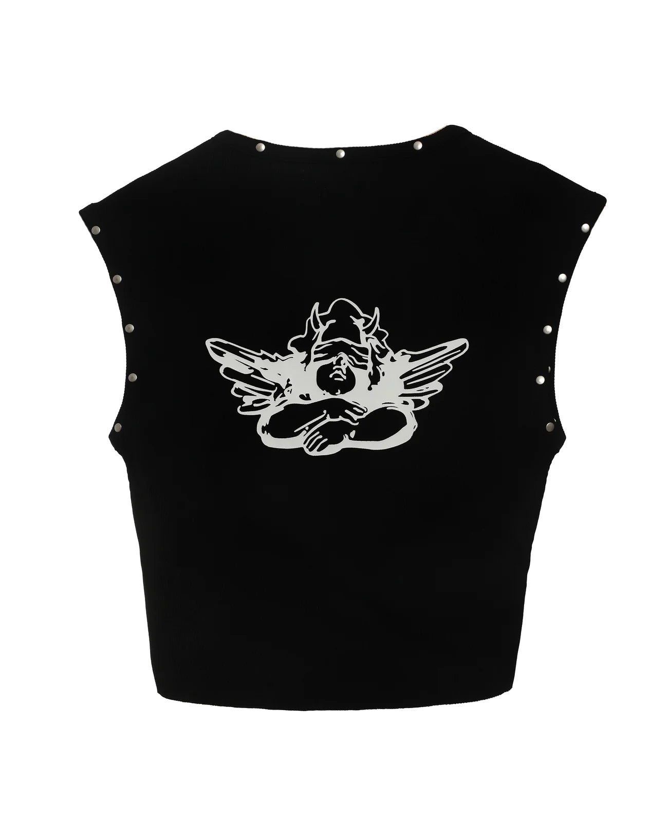Boys Lie Electric Love Studded Tank Top