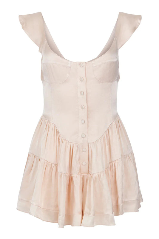 Vanessa Mooney white romper