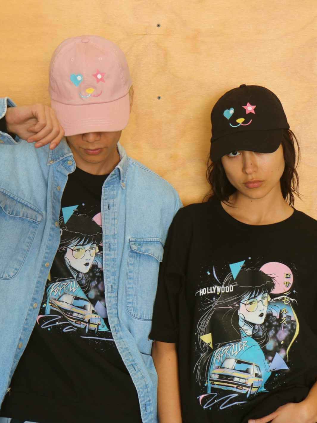 Popkiller Artist Series Mizucat Los Angeles Classic T-shirt: Black / S