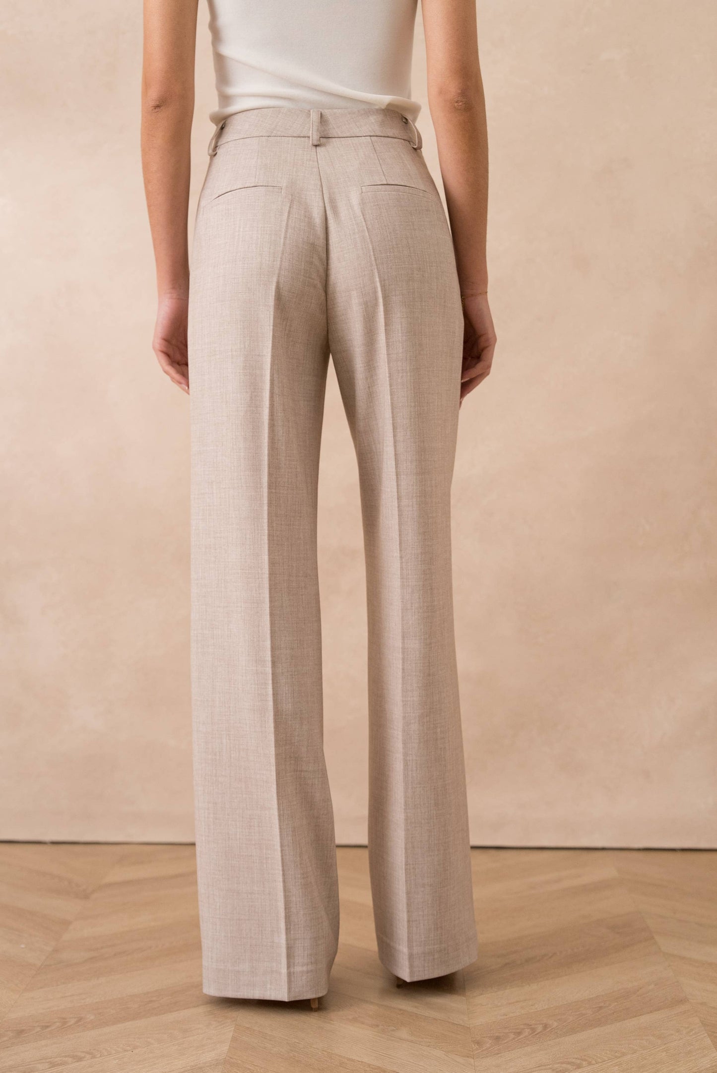 Paris Tailored Trousers Wide Leg