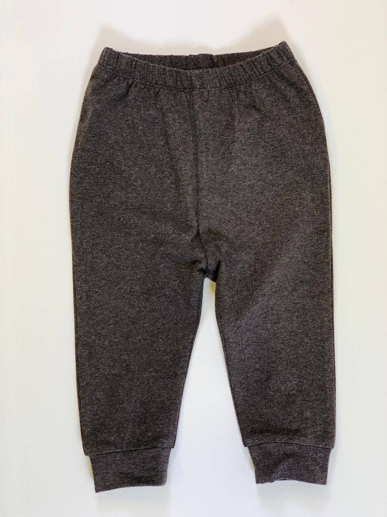 Baby Drawstring Baby Jogger Pants (Organic Cotton) - 4 Color