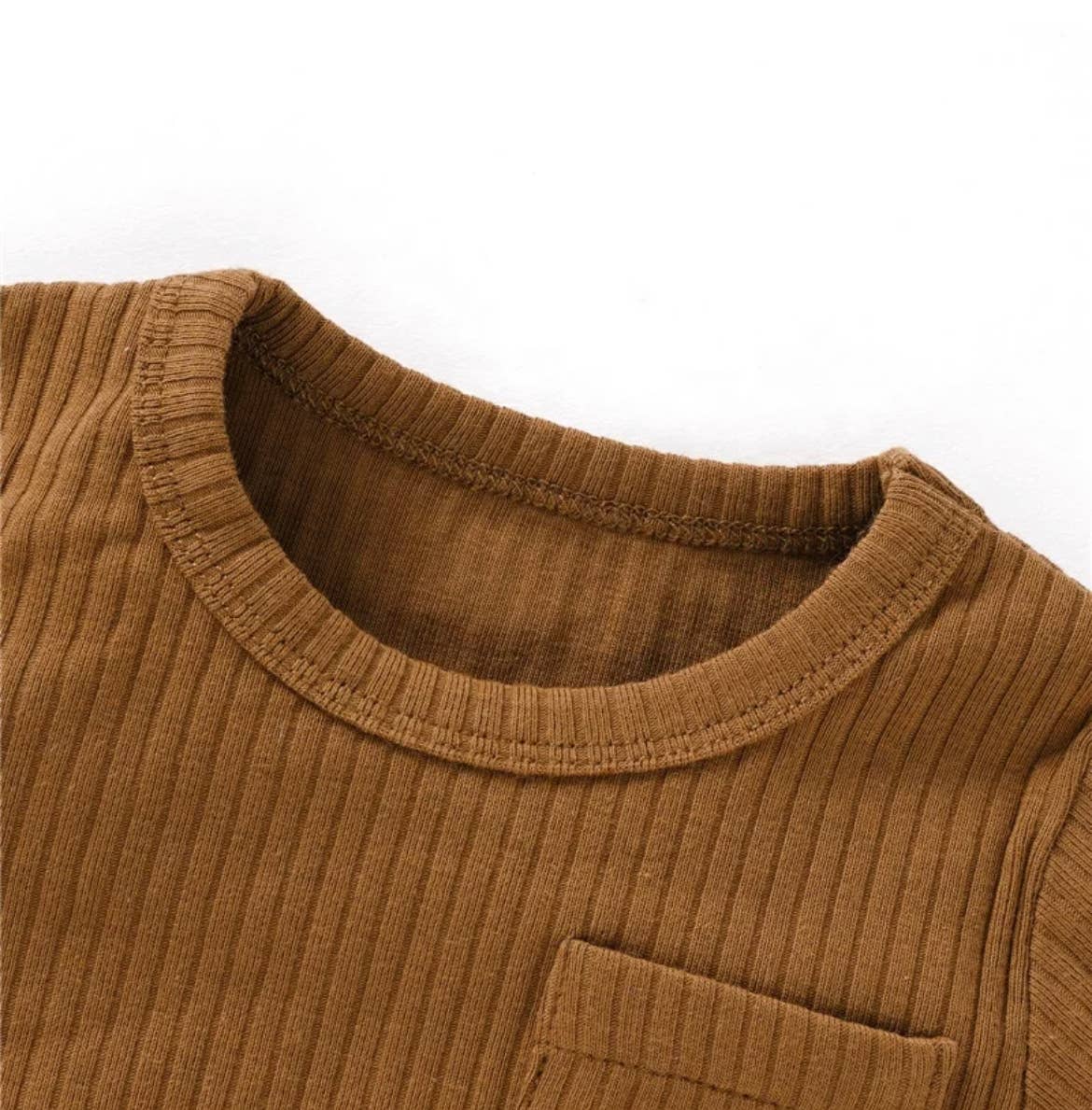 Boho Baby Ribbed Summer Set Organic Cotton