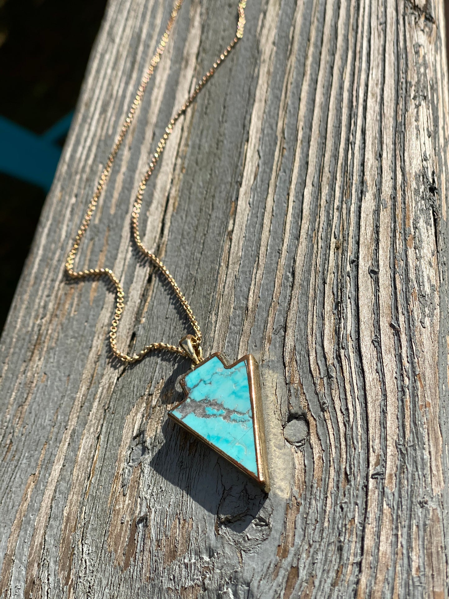 Serendipitous Turquoise Boho Arrow Necklace ONE AVAILABLE