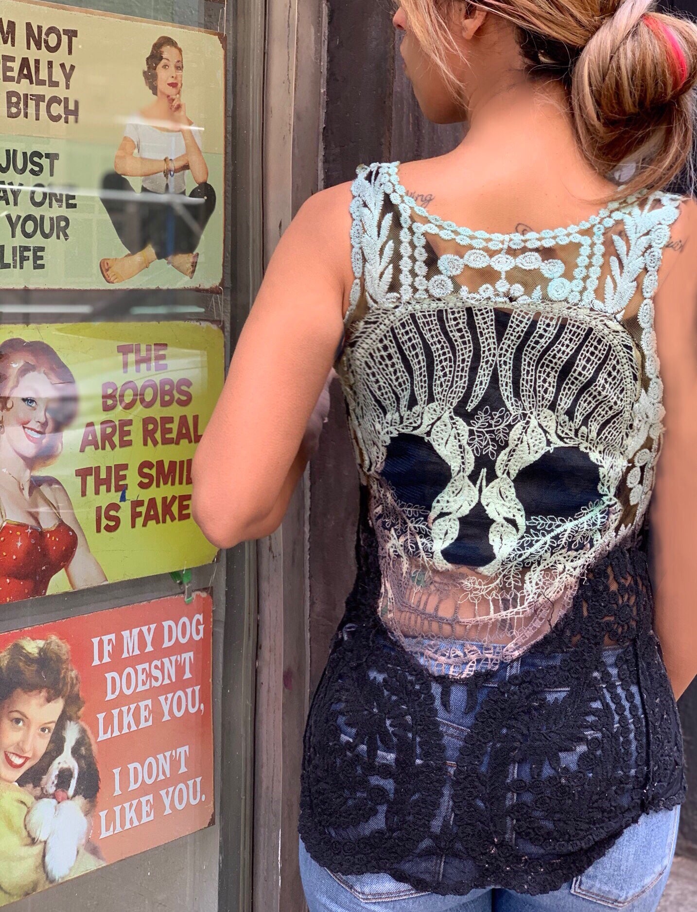 Sugar Skull Mermaid Tank Limited Edition