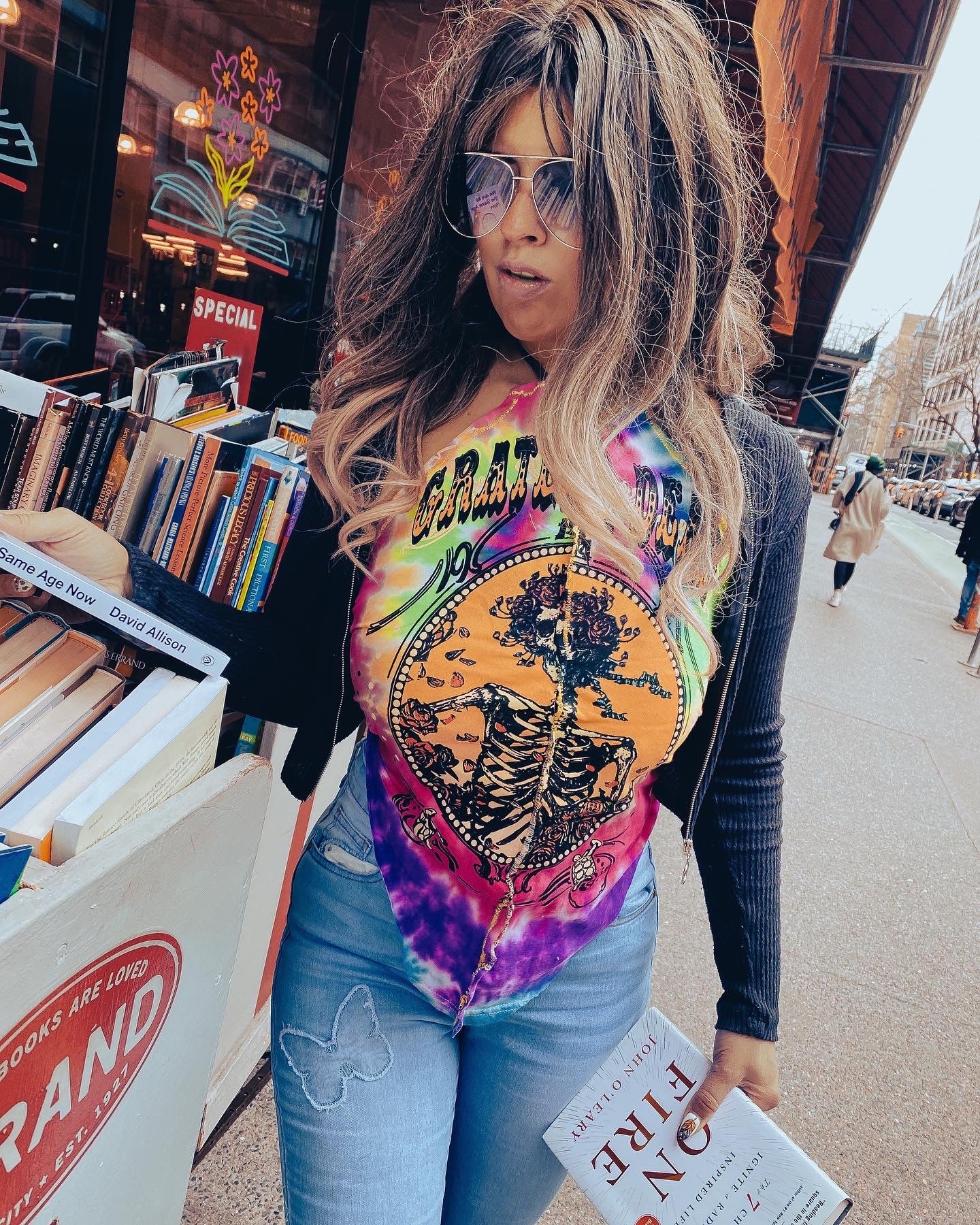 Grateful Dead Reworked Halter Top - NEW!