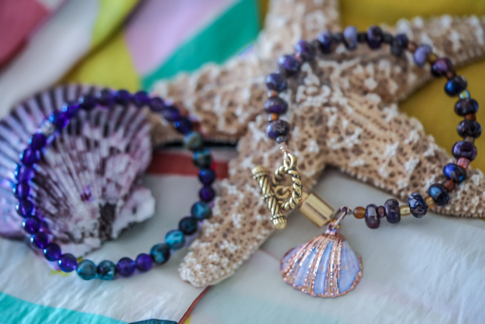 Accent Bead Charm Bracelet