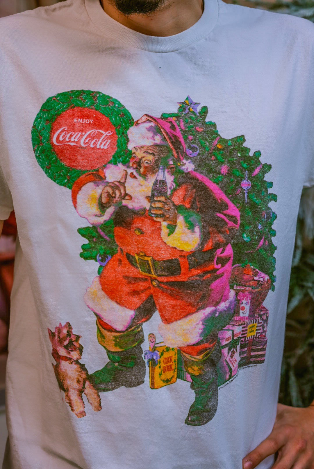 Santa Coca Cola T-Shirt by Junk Food Clothing