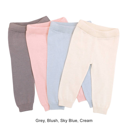 Milan Baby Legging Pants Sweater Knit (Organic Cotton)