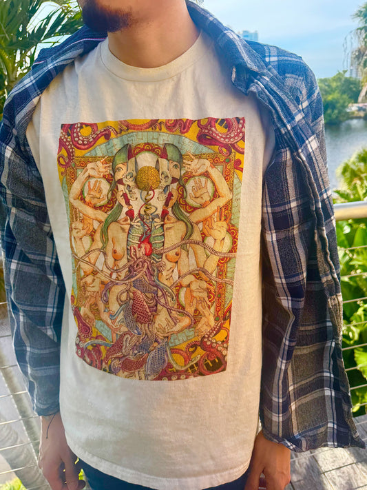 Shintaro Kago Scales Manga Art Graphic T-shirt