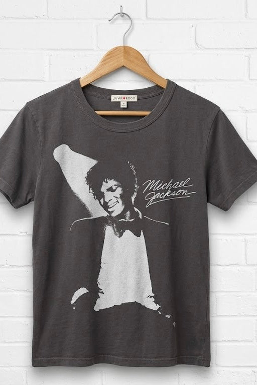 Gray t-shirt with Michael Jackson graphic