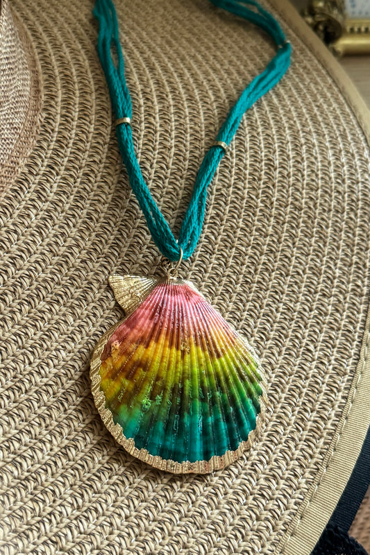 Island Time Multicolor Shell Necklace