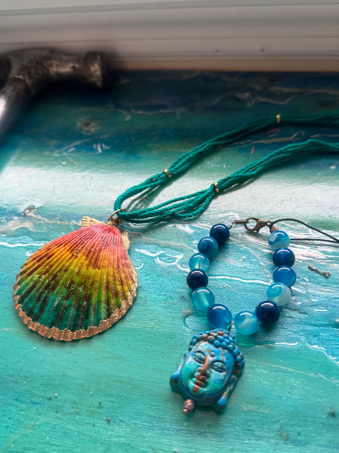 Island Time Multicolor Shell Necklace