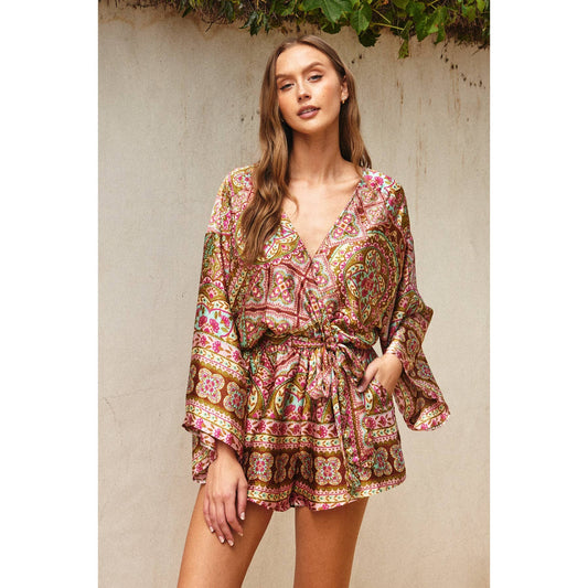 SALE! Follow The Sun Kimono Romper