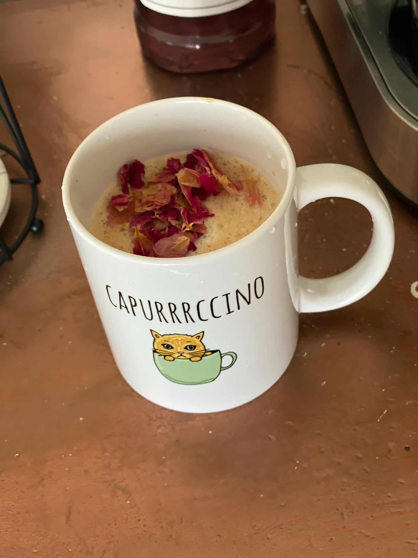 CATPURRRCCINO Cute Kitty Coffee Mug by Moonlight Makers