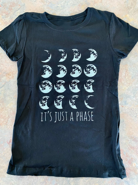 Kids It’s Just A Phase Moon TShirt